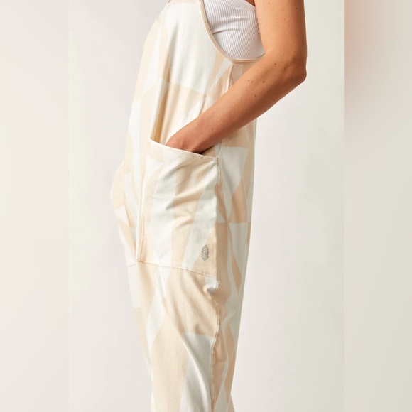 NWT Free People Hot Shot Onesie Jumpsuit Incline Bamboo - Picture 2 of 5
